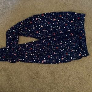 Wine Print Comfort Pajama Pants